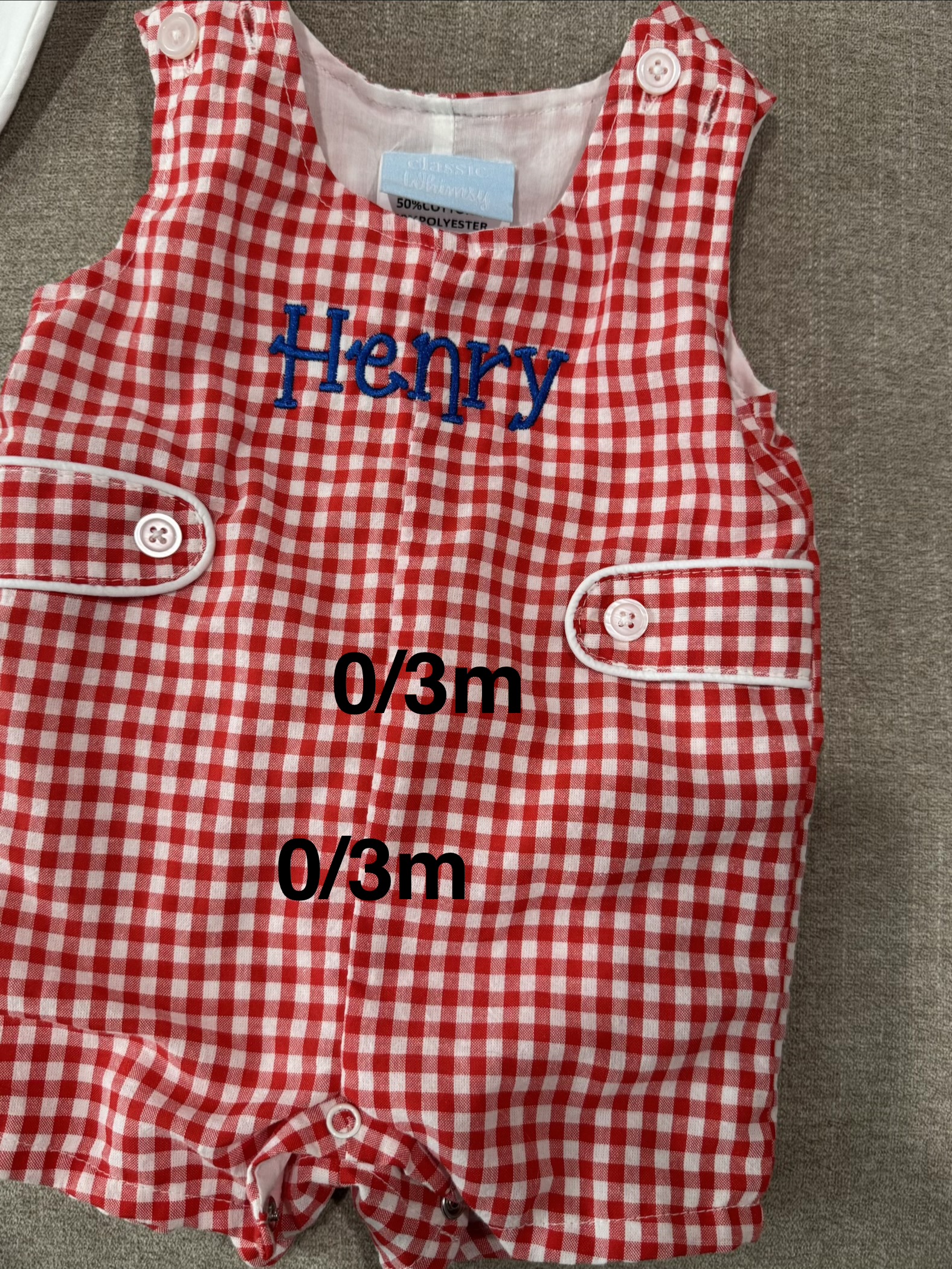 Henry | 3 Months (0-3M)